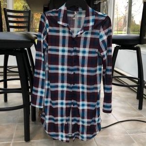 Light weight flannel shirt.